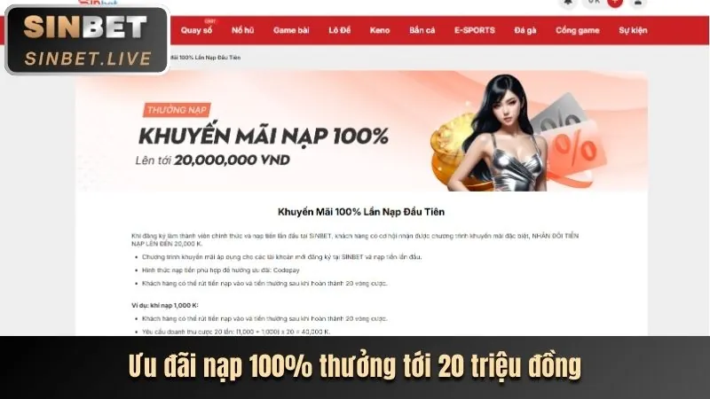 Khuyến mãi đăng ký tài khoản mới Kubet